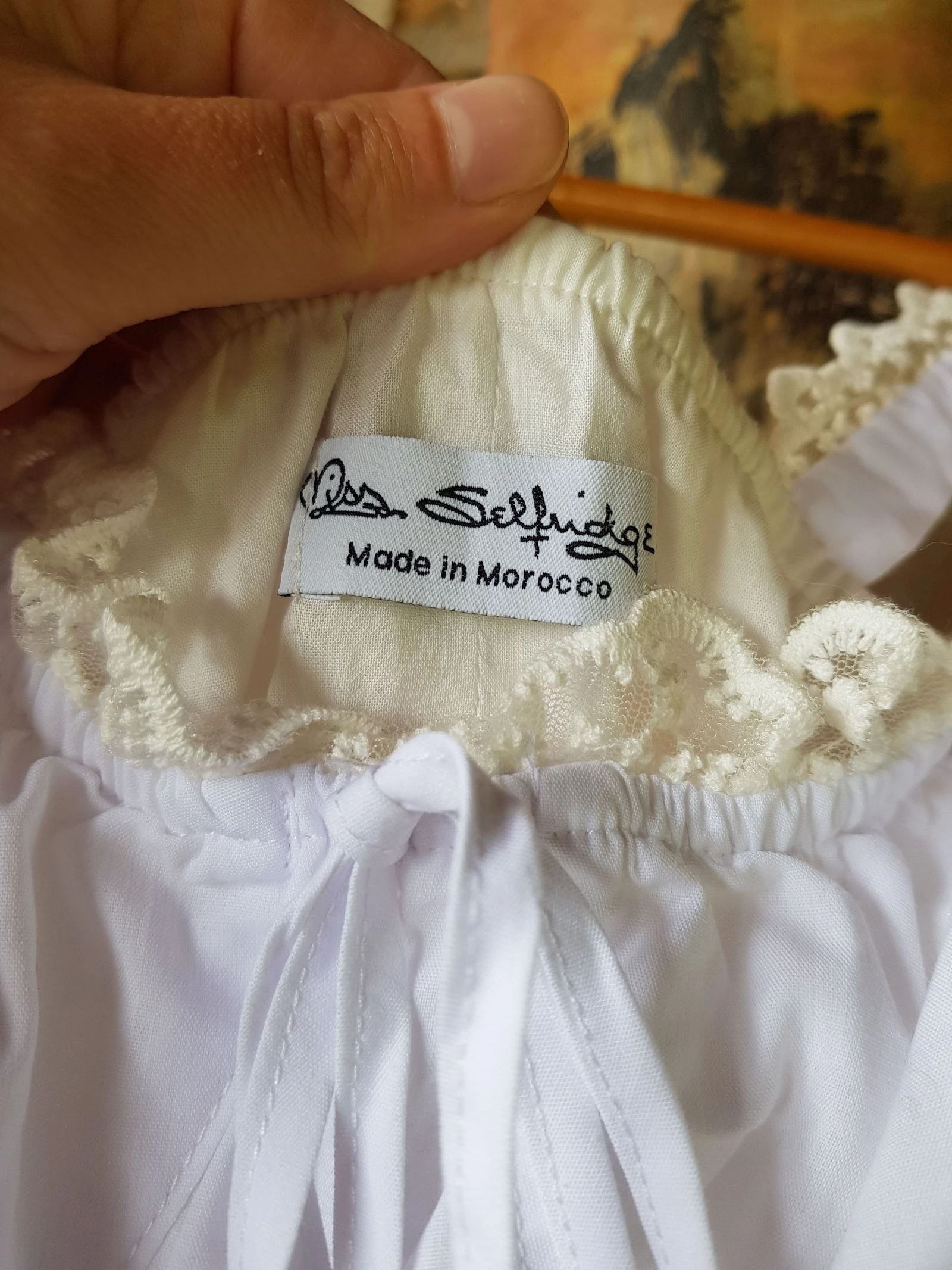 Vestido mini branco corsetizado de renda Miss Selfridge – photo 6